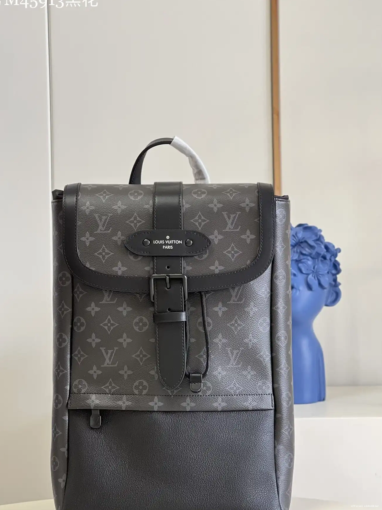 Official oldcobbler BACKPACK SAUMUR VUITTON LOUIS 0625